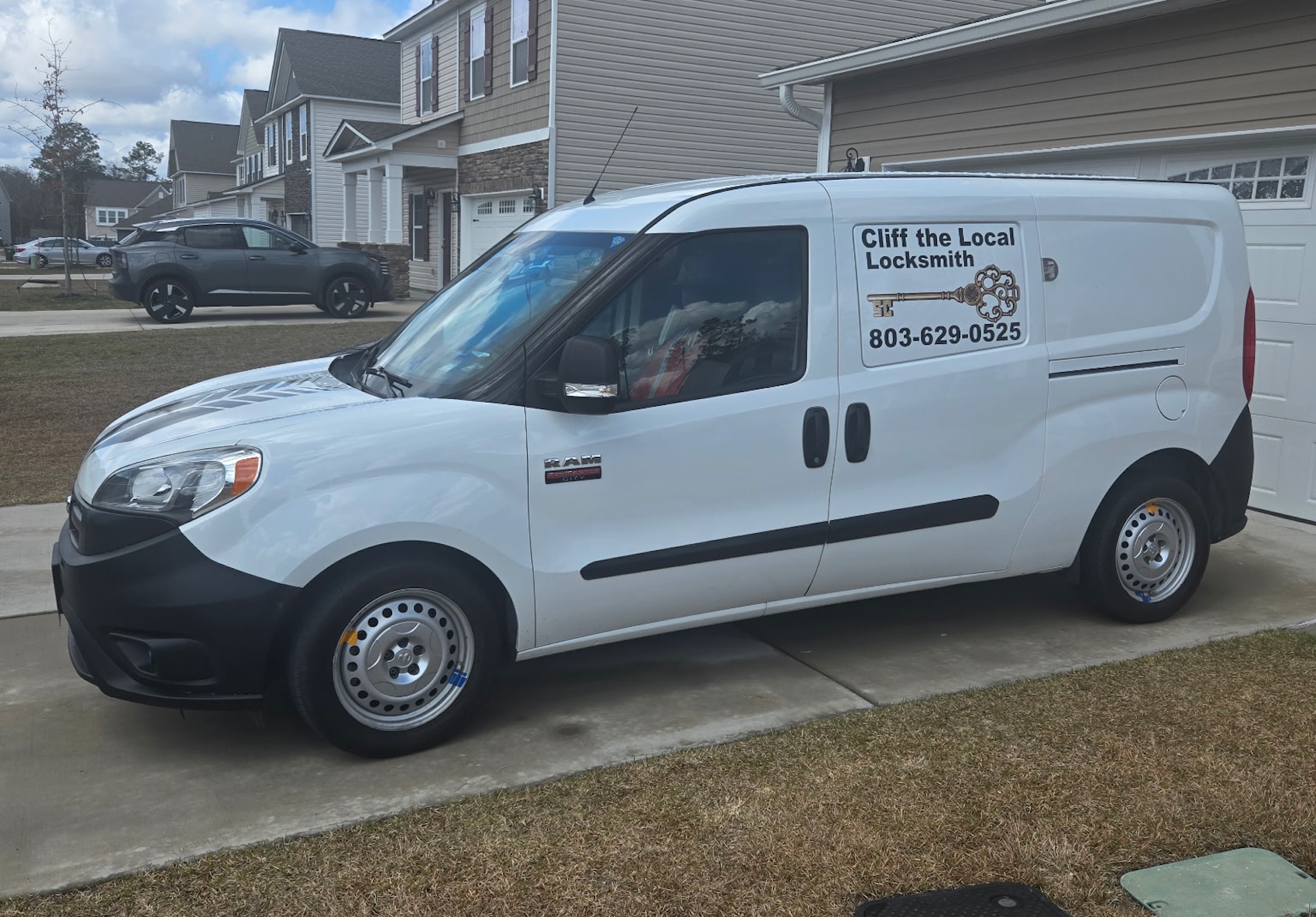 Cliff the Local Locksmith with service van